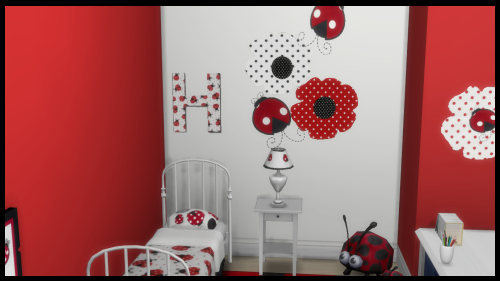 The Sims 4: Ladybug Bedroom 263wz6h