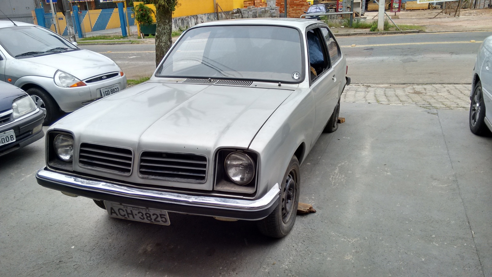 Chevette com motor de Opala 4cc 2m2iepu