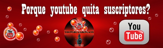 Porque youtube quita suscriptores? 3021lkj