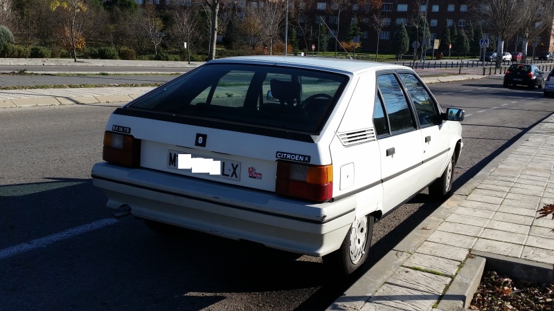 Desde Madrid con un Citroen BX 5zgqdd