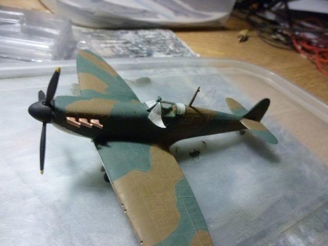 Spitfire MK 1 - Modelex/heller - Esc: 1/72 (TERMINADO) 9irb5k