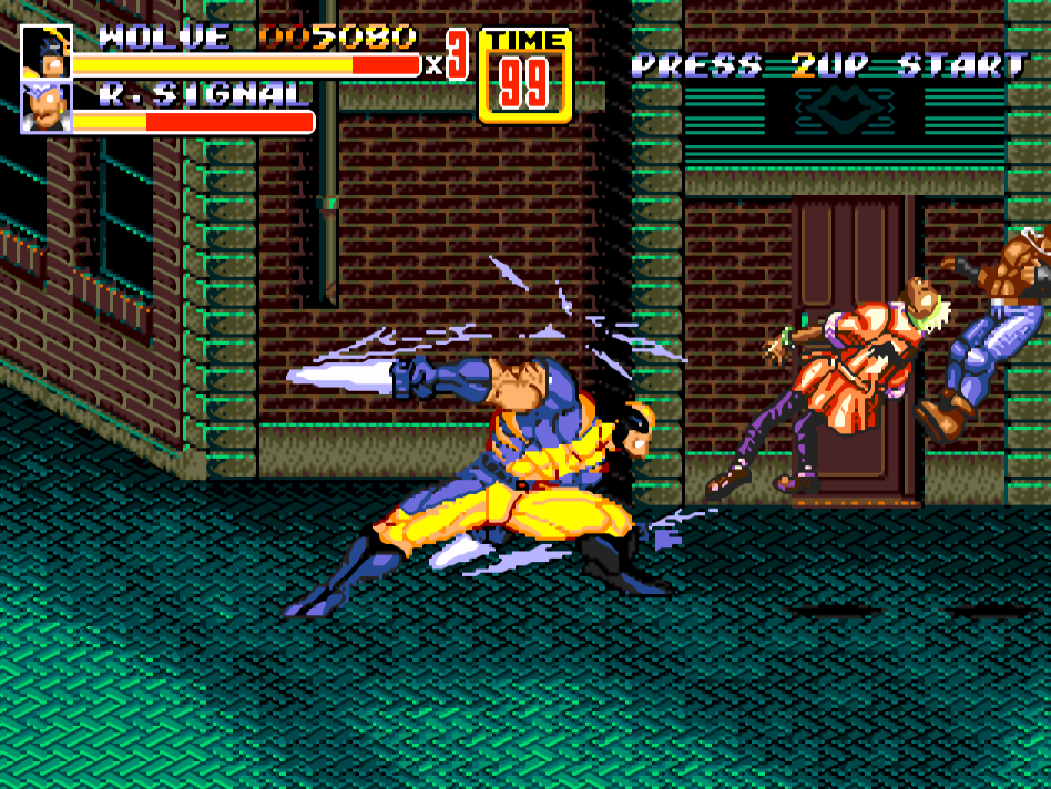 Streets Of Rage 2 Wolverine Fk866e