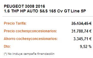 Consigue en 3 pasos el mejor precio para tu nuevo Peugeot 3008 2016 Jp7vqd