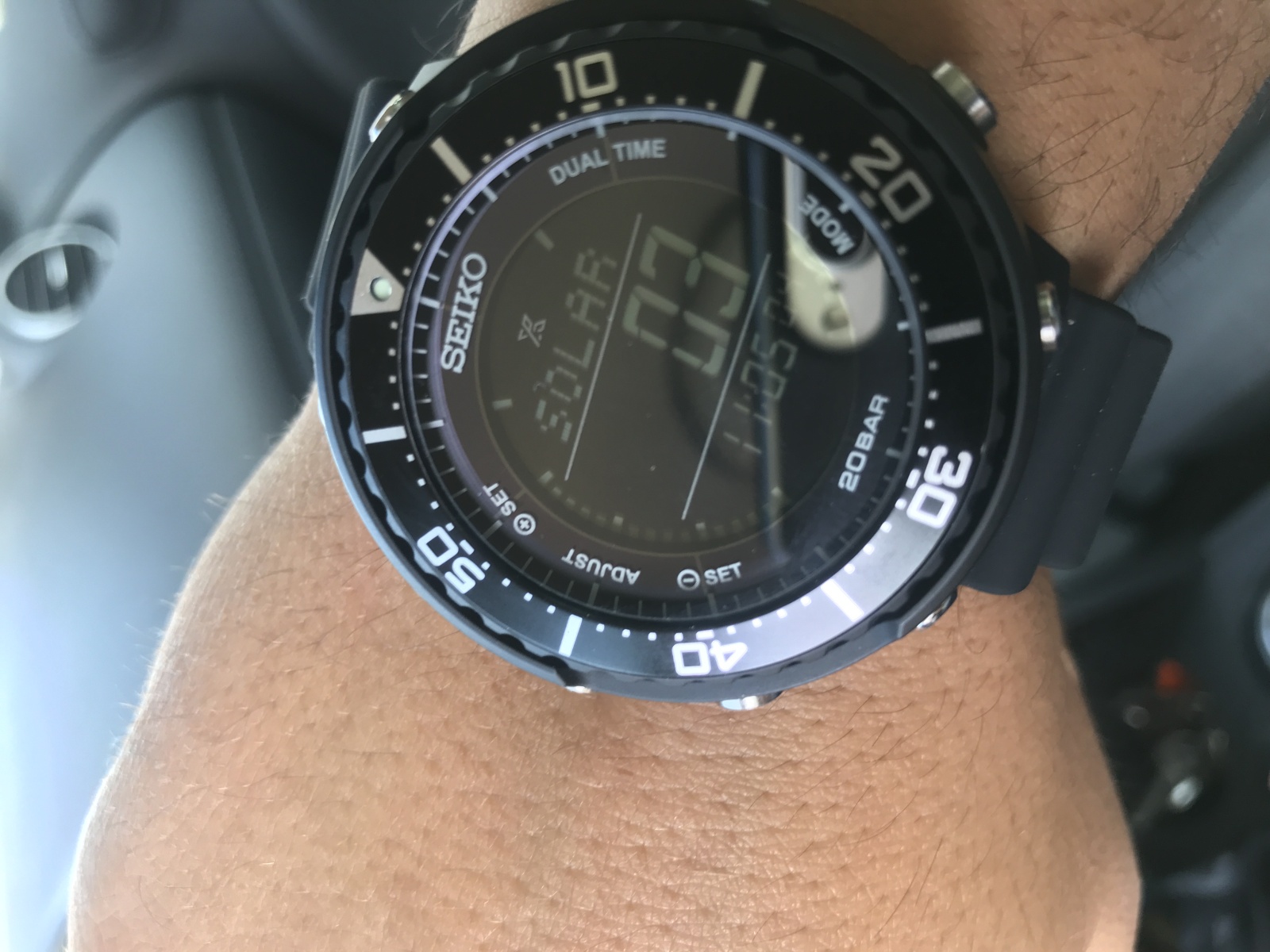 Seiko Prospex Digital Tuna SBEP001 R0axzc