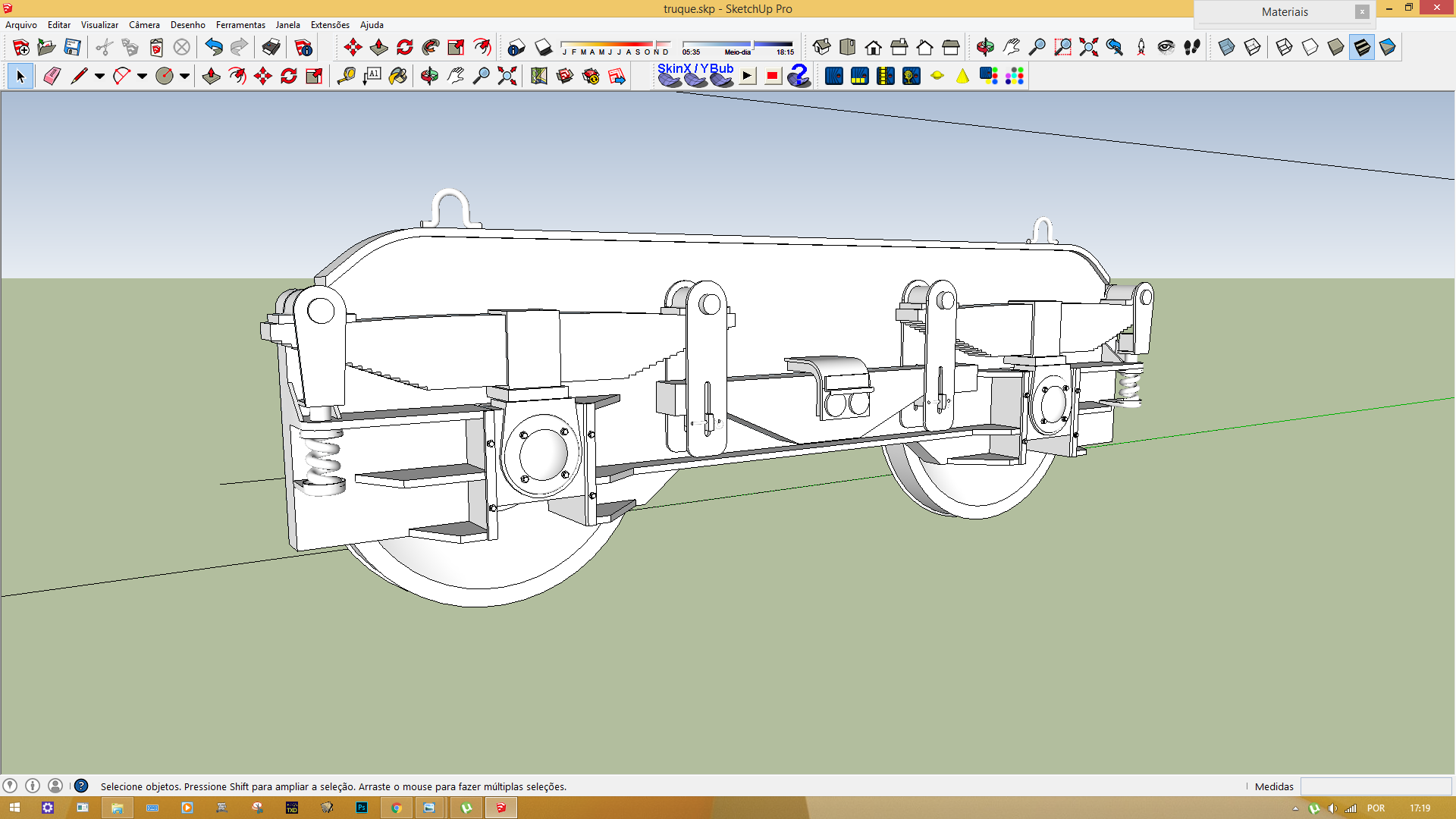 Modelando a V8 Fepasa Sb3r52