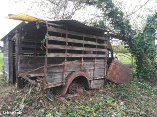 Epave camion PEUGEOT DK5 2807gqq