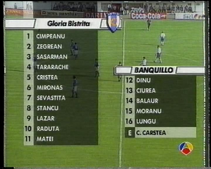 Recopa de Europa 1994/1995 - Dieciseisavos de Final - Ida - Gloria Bistrita Vs. Real Zaragoza (DVD) (Castellano) (Caído) 29enkg1