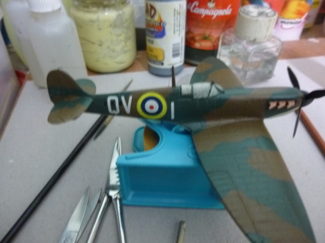 Spitfire MK 1 - Modelex/heller - Esc: 1/72 (TERMINADO) 2hpk4z4