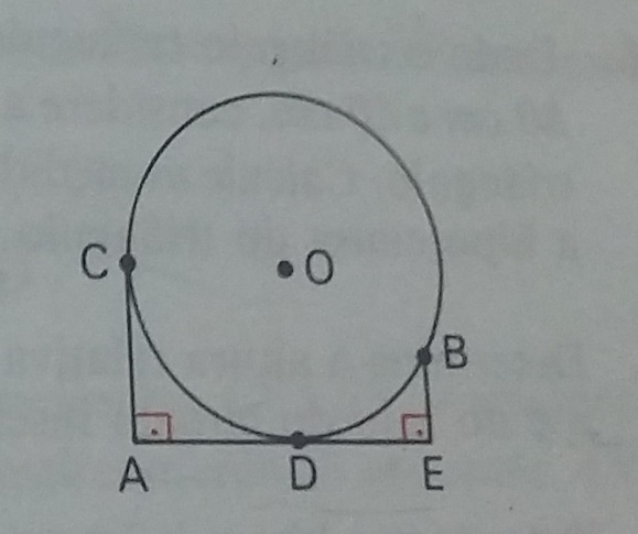 Determine o raio da circunferência  2wdae1k