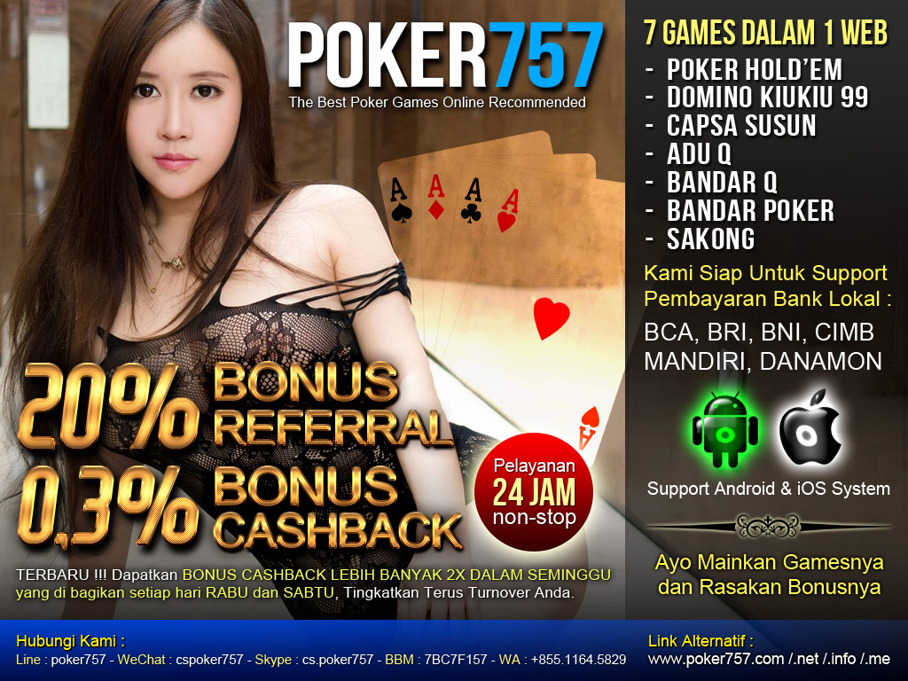 Poker757.INFO BANDAR JUDI TERPERCAYA | Poker | Live Casino | Judi Bola | BandarQ | 4qc6c