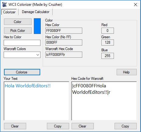 WC3 Colorizer Nfi83p