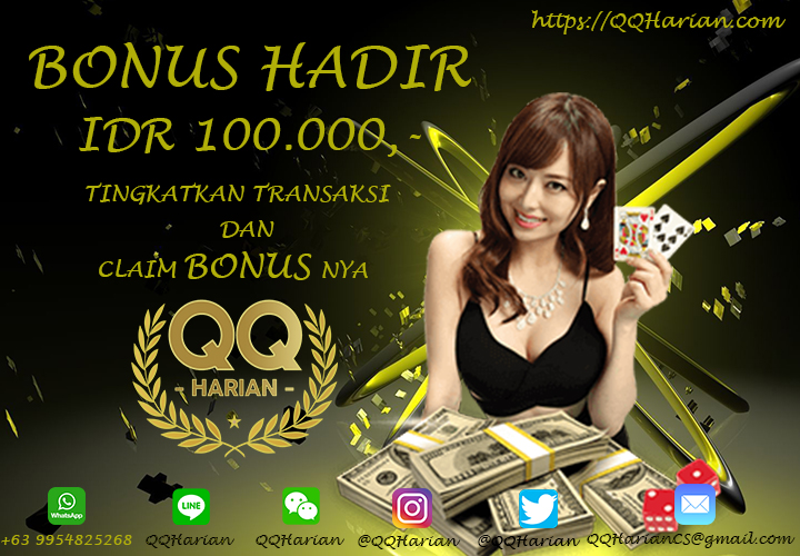 QQHarian-Situs Resmi Judi Online Terpercaya dan Terlengkap | Bonus Welcome Chashback 100% 1428zd0