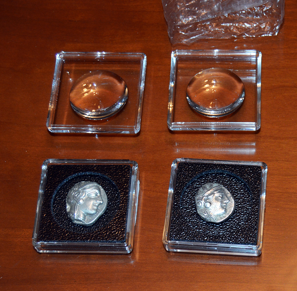 Nuevas Cápsulas de monedas CAPS XL de Leuchtturm. ¡Al fin hay capsulas para las monedas Griegas Clásicas y para medallas de gran tamaño!. 1zmh1d3