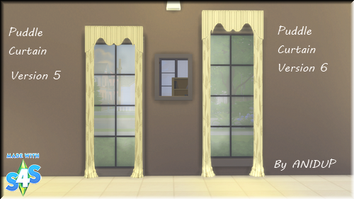 curtain - The Sims 4: Puddle Curtain 2afwjr8