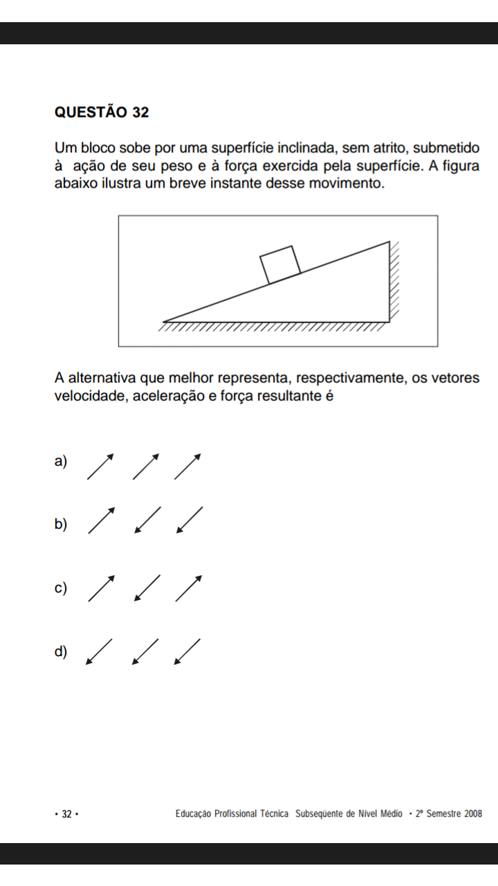 Plano inclinado Cefet - MG 2d8qk53