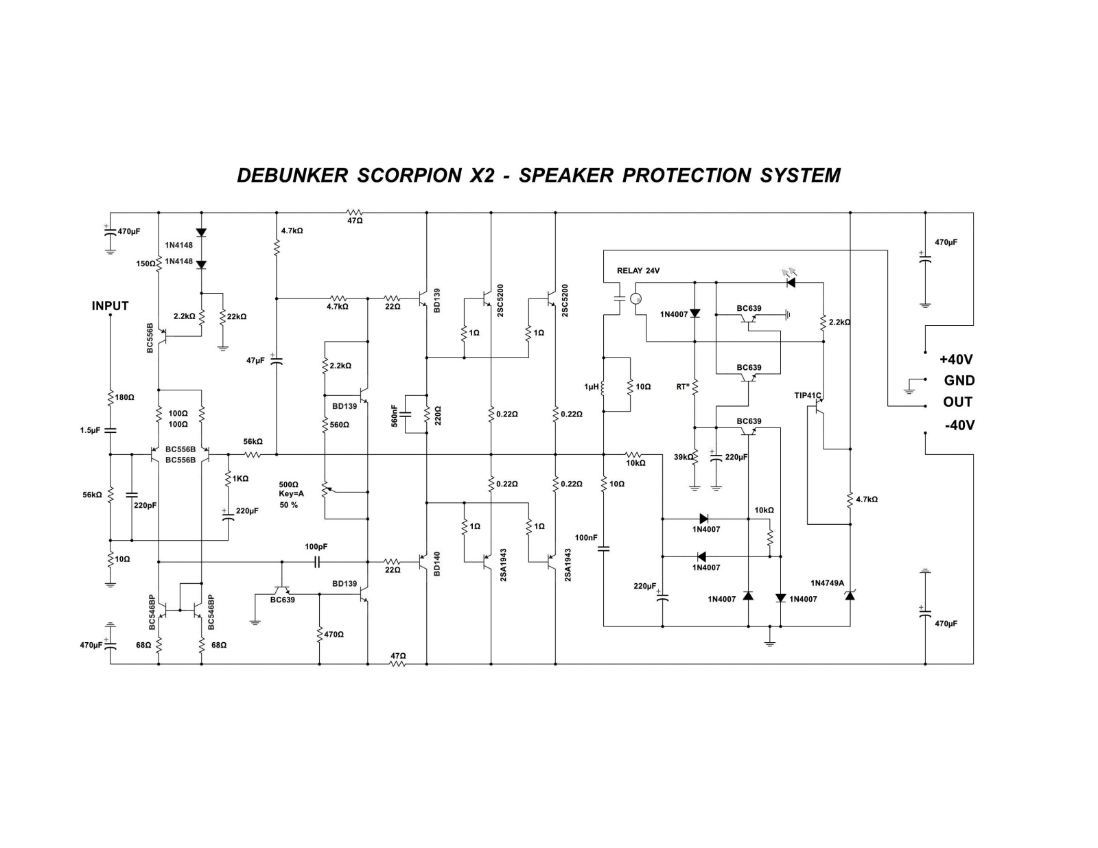 Amplificador Debunker Scorpion X2 protection System 2dbp7jt