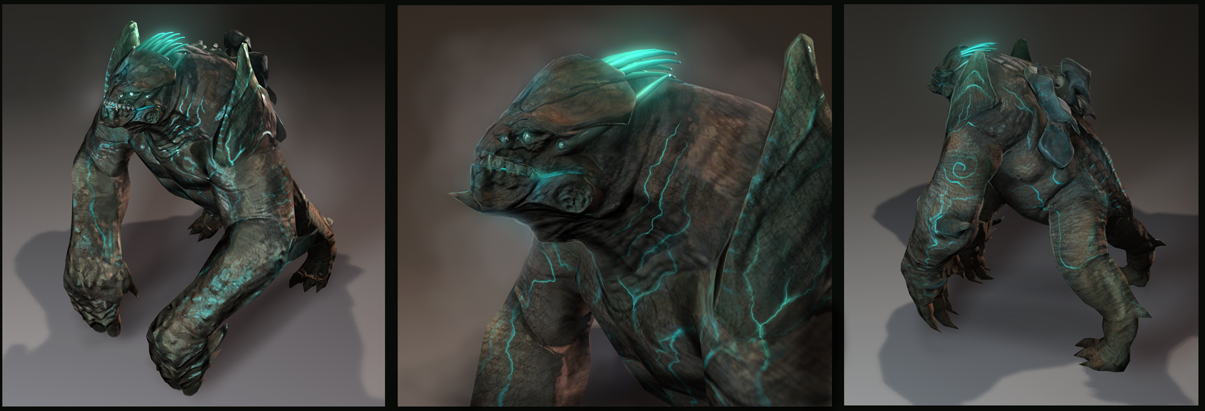 Leatherback 3D Model - Pacific Rim 2h49aol