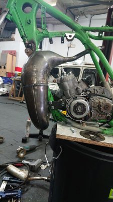 Kawasaki KX 80 Big 1983 - Restauracion 2iifsep