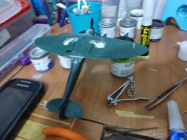 Spitfire MK 1 - Modelex/heller - Esc: 1/72 (TERMINADO) 2uqnct1