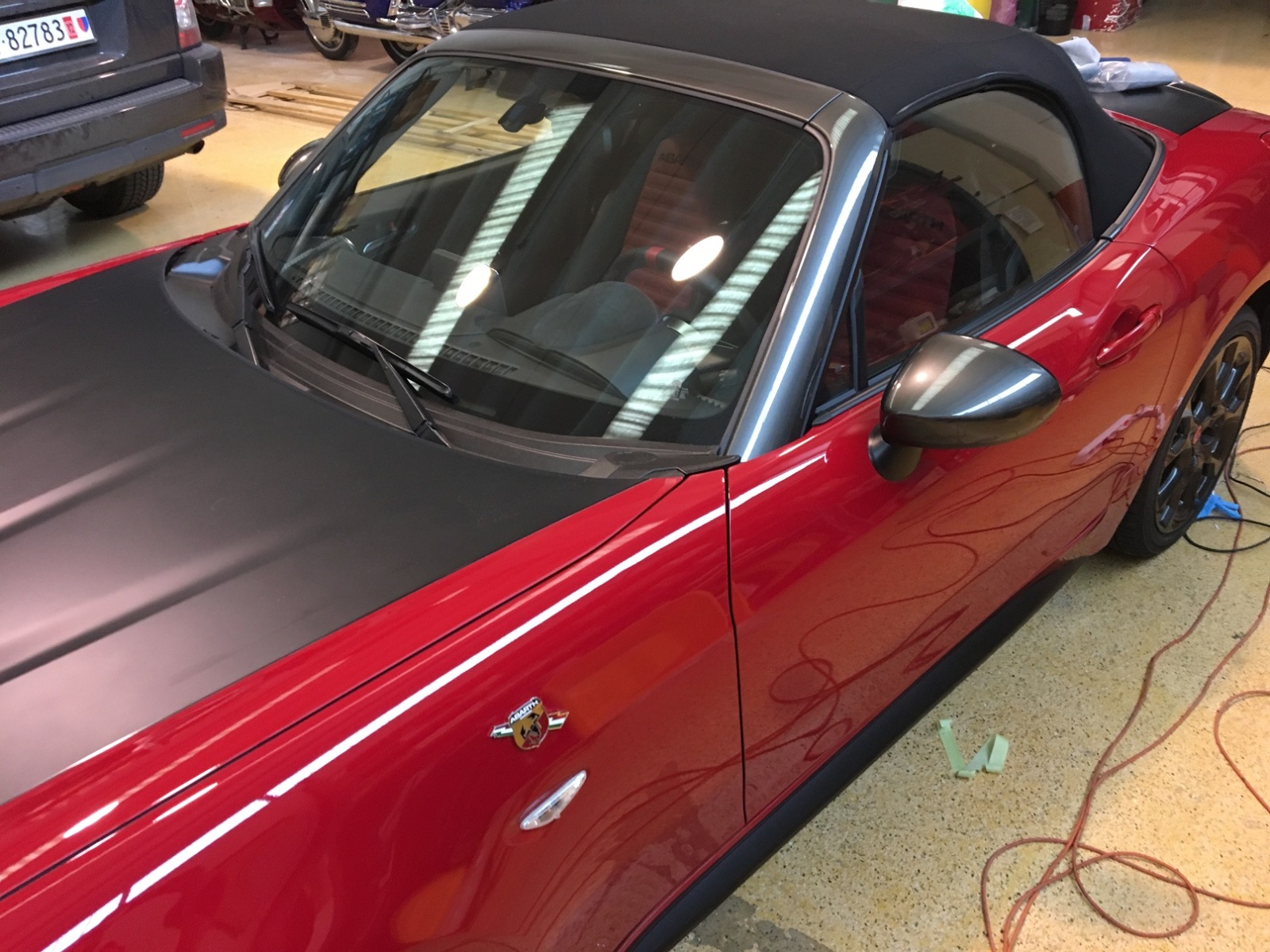 124 Spider Abarth - full detailing nano 2wpmsnm