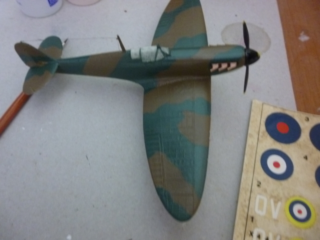 Spitfire MK 1 - Modelex/heller - Esc: 1/72 (TERMINADO) 34gwlg4