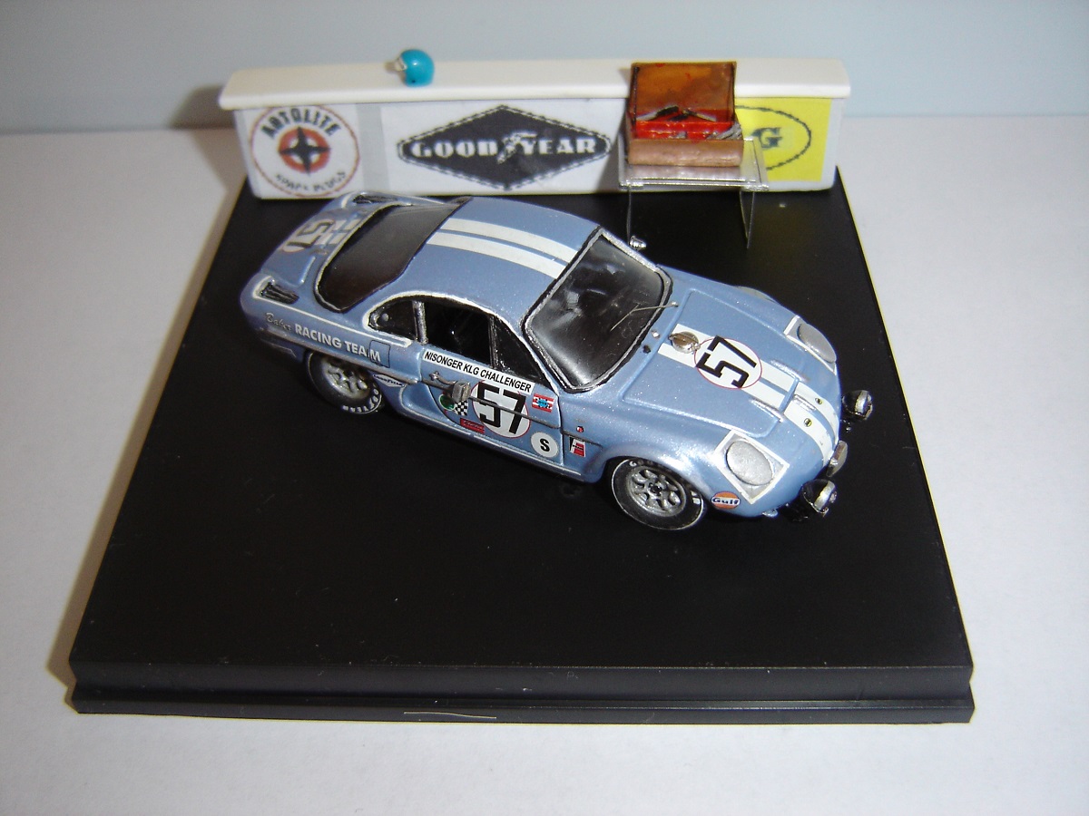 12h Sebring 1967 - Alpine A110 1300cc n.57 - 1/43 4tvt5d