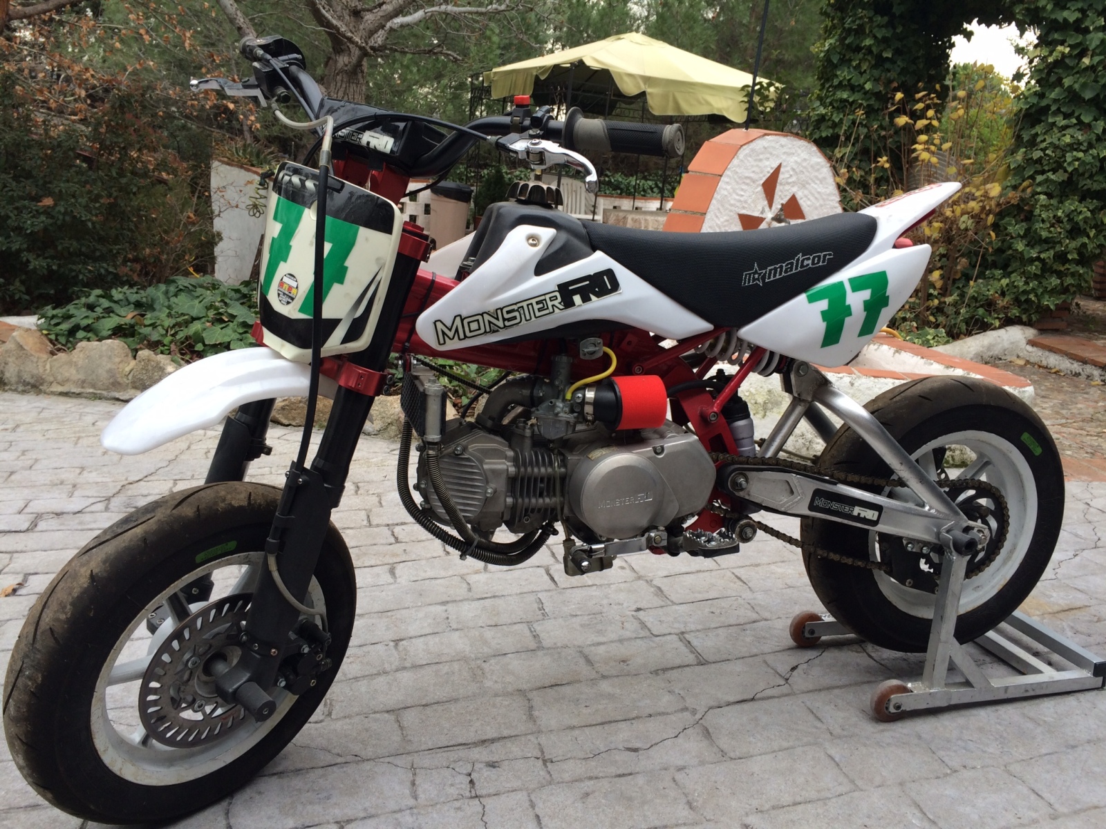 Vendo Monster Pro M2 z155 minimotard Er06sg