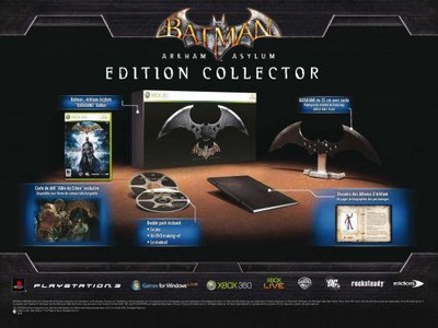 Liste Jeux en version Collector sur XBOX 360 Batman