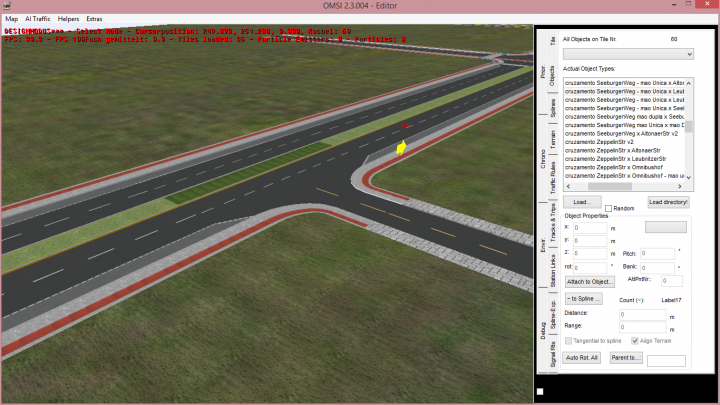 Pack de splines e cruzamentos – versão 2 – agora com piso tátil Screenshot-131