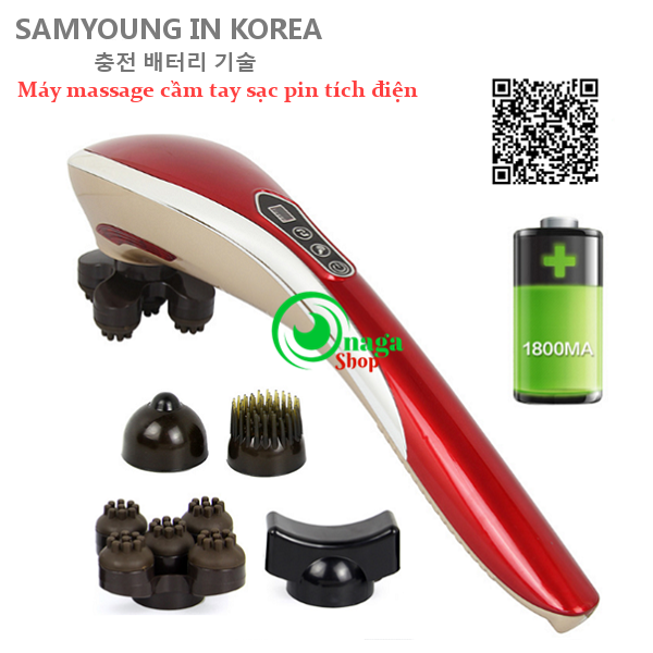 Máy Massage Cầm Tay Pin Sạc SamYoung SY-01 Hàn Quốc Massage_samyoung_SY