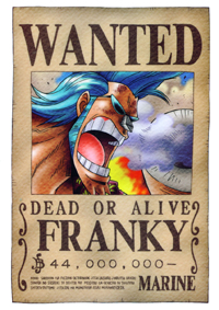 تقرير عن المسلسل  لوفي one piece Franky_small