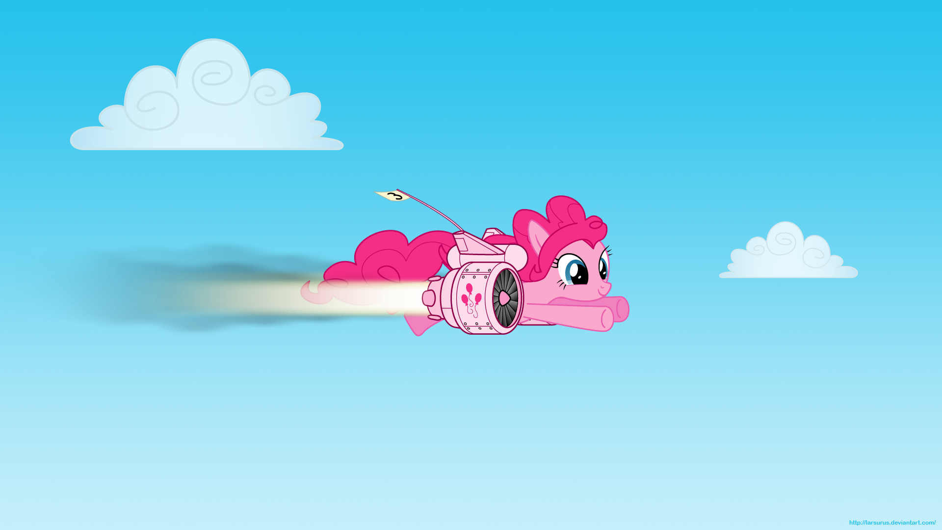 Créer un drapeau Pinkie_pie_on_the_fly_by_larsurus-d49gu8s