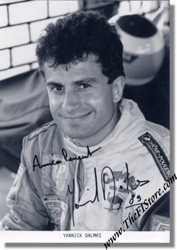 Yannick Dalmas  Yannick_dalmas_signed_bw_photo_01_f1