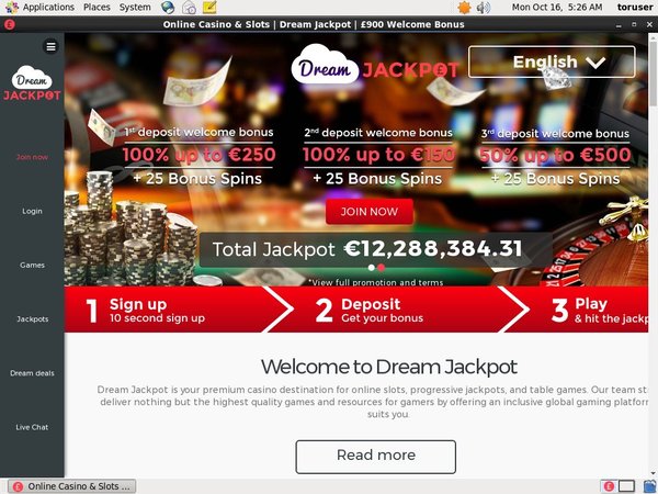 Dream Jackpot New Player Dream-Jackpot-New-Player