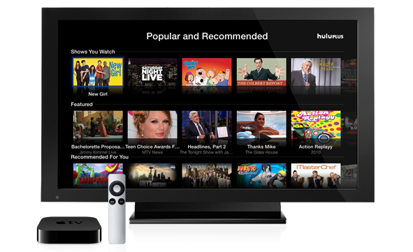 Streaming DVD ISO-IFO images for Apple TV Series Hulu-plus-Apple-TV
