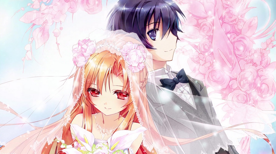 Những điểm mà 1 chàng trai mong gặp ở những otaku nữ Sword-Art-Online-Kirito-and-Asuna-Wedding