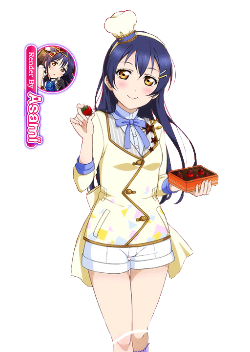 رندرات للتصميم من لوف لايف ليومي Lovelive___renders__valentine_s_day_sonoda_umi_by_asamirosa-d8j68aj