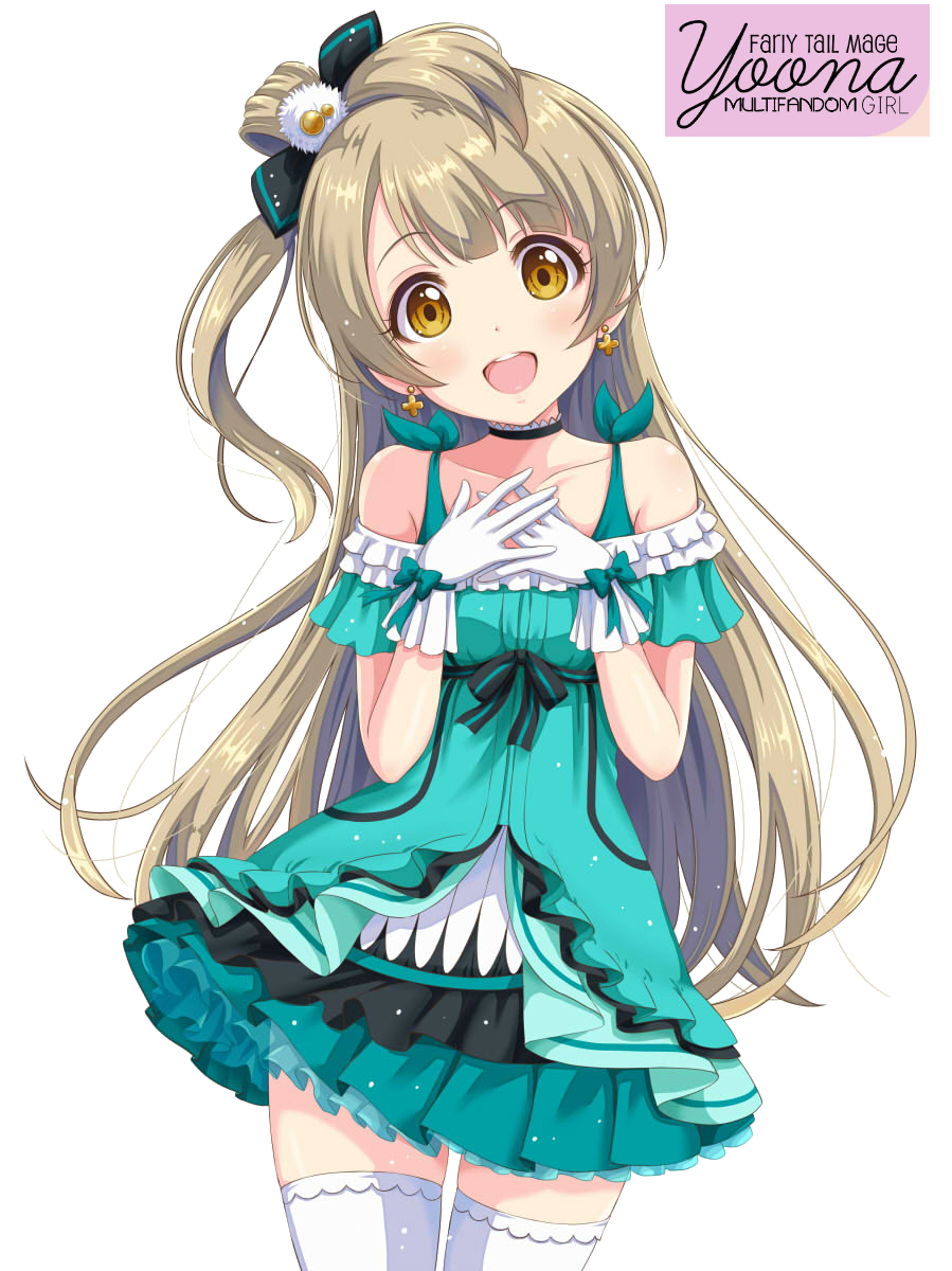 رندرات للتصميم من لوف لايف لكوتوري بجودة عالية Love_live_kotori_minami_render_by_yoonafandom-d8k08l8