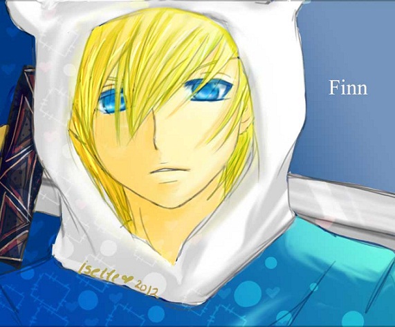 صور فين " انمي " Adventure_time___finn_by_isette-d5kj629