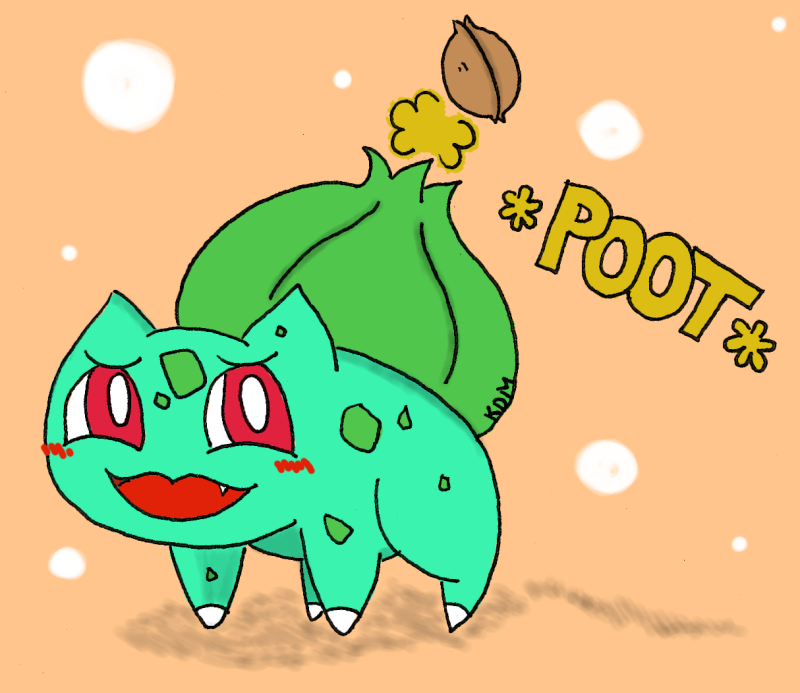 Bulb'izar  Bulbasaur_farts_by_marcus_maximillion