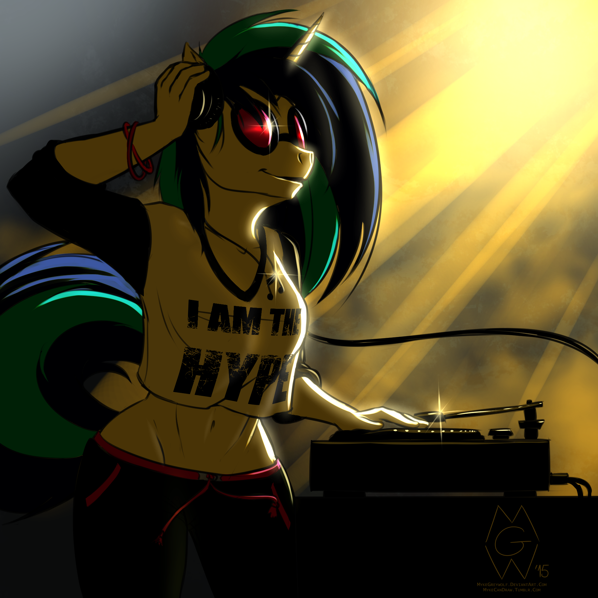 Pony art of the non diabetic variety.  - Page 21 Stream_request__i_am_the_hype_by_mykegreywolf-d9ipxf7