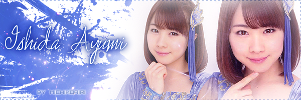 Galerie de Michiko - Page 4 Ishida_ayumi___gradation_banner_by_michikoairi-d8x0jrq