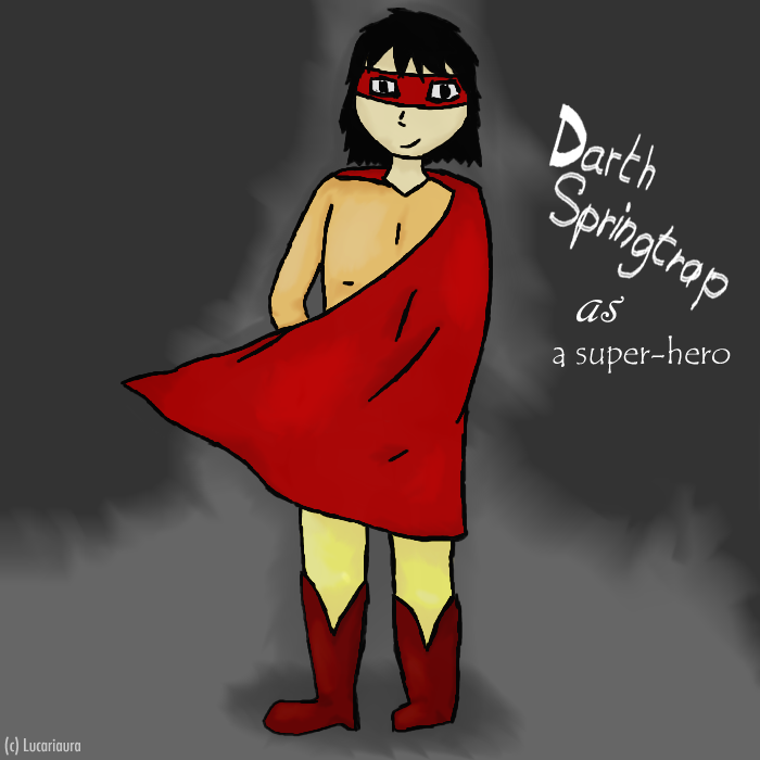 Mes dessins !  Darthspringtrap_as_a_super_hero_by_lucariaura-da8tu8p