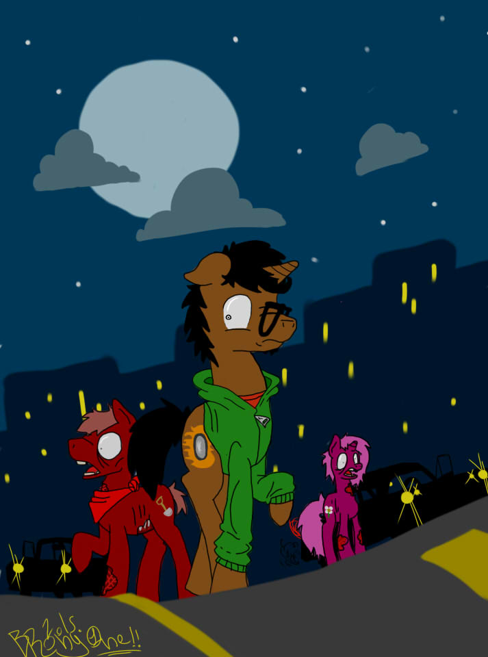 les dessins de theos046 (dispo sur deviantart) - Page 7 Ponyville_of_the_death_by_theo46-d8n2c67