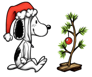 ❆ Sirisolas Christmas Advent Calander ❆ Snoopy_christmas_1_by_thebloodymess-d9ip8dq