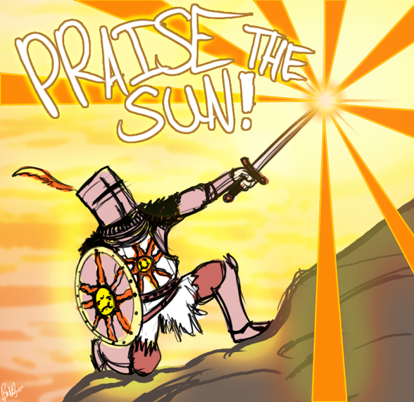 Last Game You Finished and Your Thoughts MKII - Page 9 Praise_the_sun_by_gamers_anonymous-d4lmxms