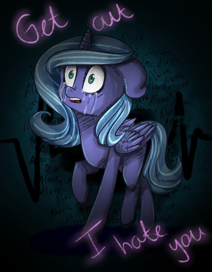 Pony art of the non diabetic variety.  - Page 24 Luna_by_scroll_with_feather-d9gr8zy