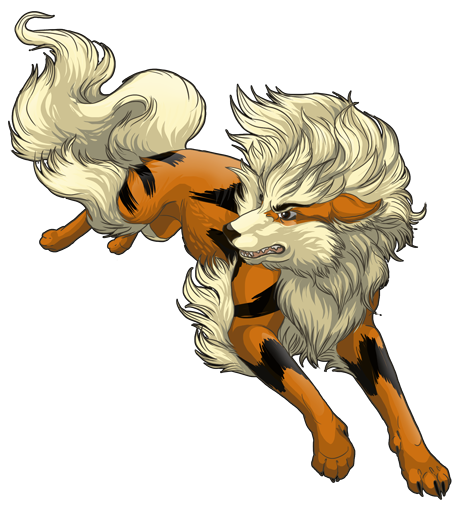 Monte Myōboku - Página 8 Transparent_arcanine_by_plaguedog-d4a1drz