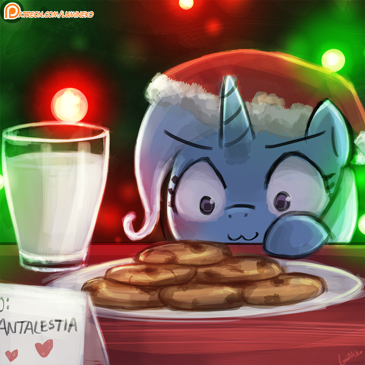 Lyra's magical diabetes inducing thread - Page 25 Trixie_wants_cookies_and_milk_by_luminaura-d9lbazw