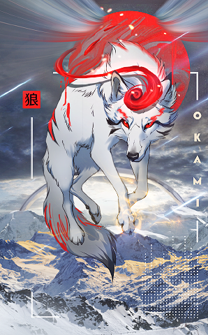 SOTW #46 Animales [Inscripciones]   Okami_by_kypexfly-d8nisty